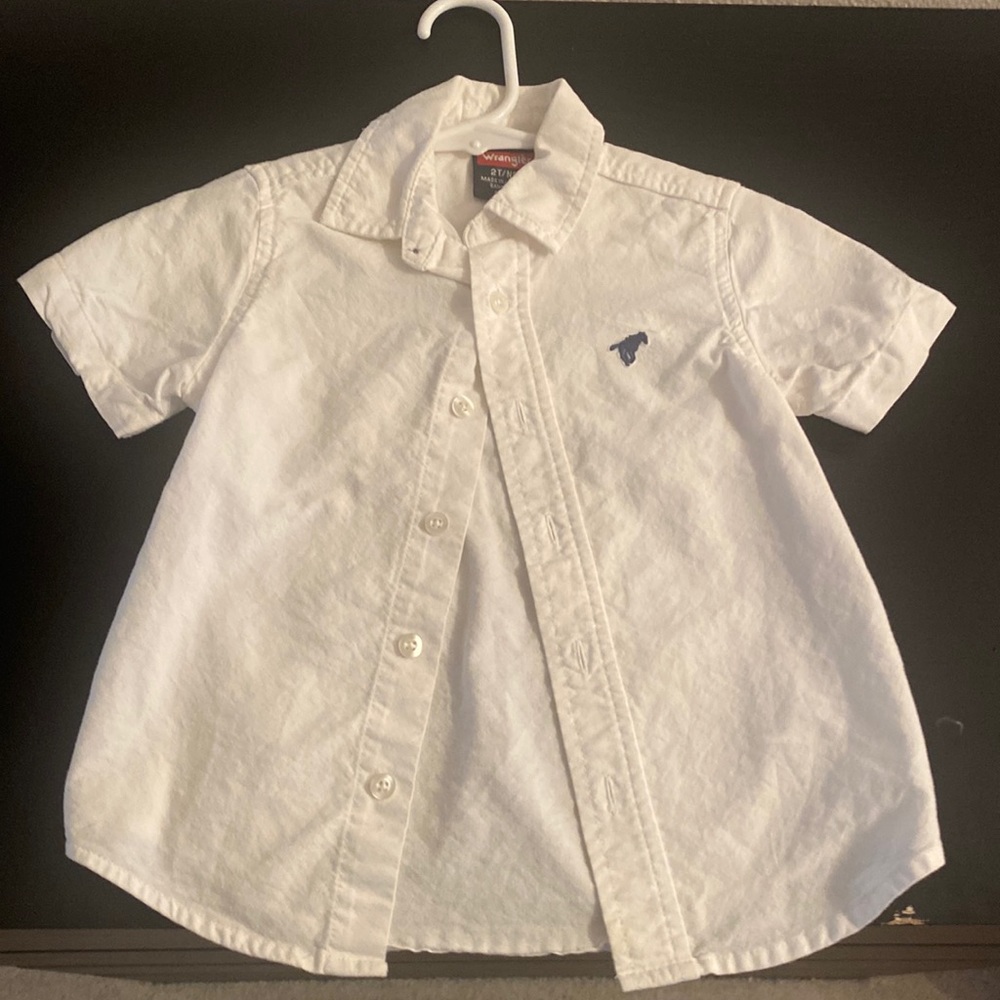 Wrangler button down shirt